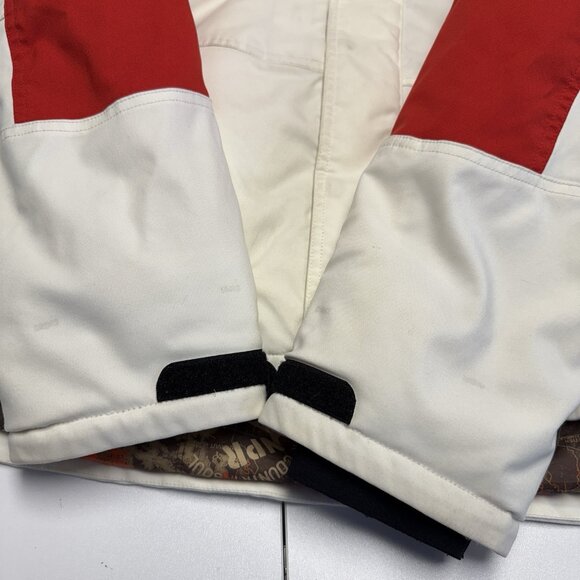 Napapijri Geographic Expedition Team Jacket Winter Coat Parka Mens Large White - Picture 7 of 16